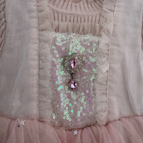 Elegant Pink Princess Kids Formal Dress - Picture 8 of 9